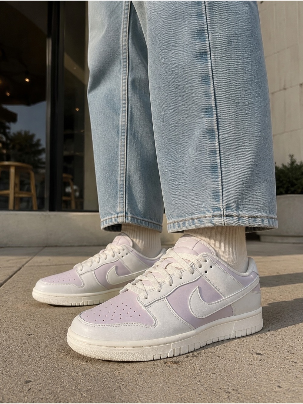 Like New Nike Dunk Low Next Nature Light Bone Sail Sneakers – Women’s 9.5
